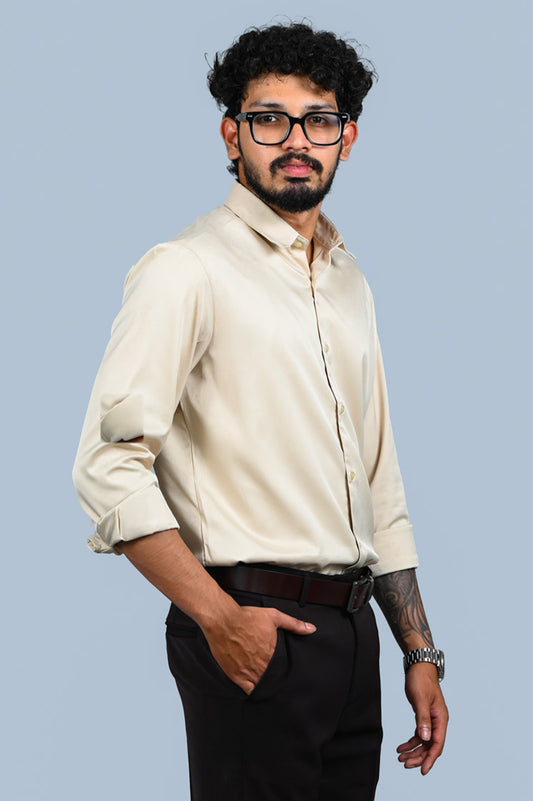 Formal Shirt - Biege